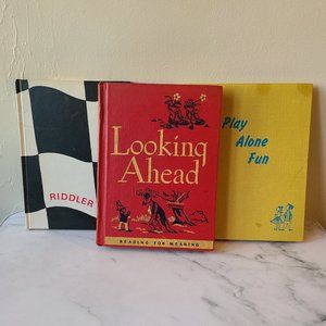 Three Vintage Primary School Books